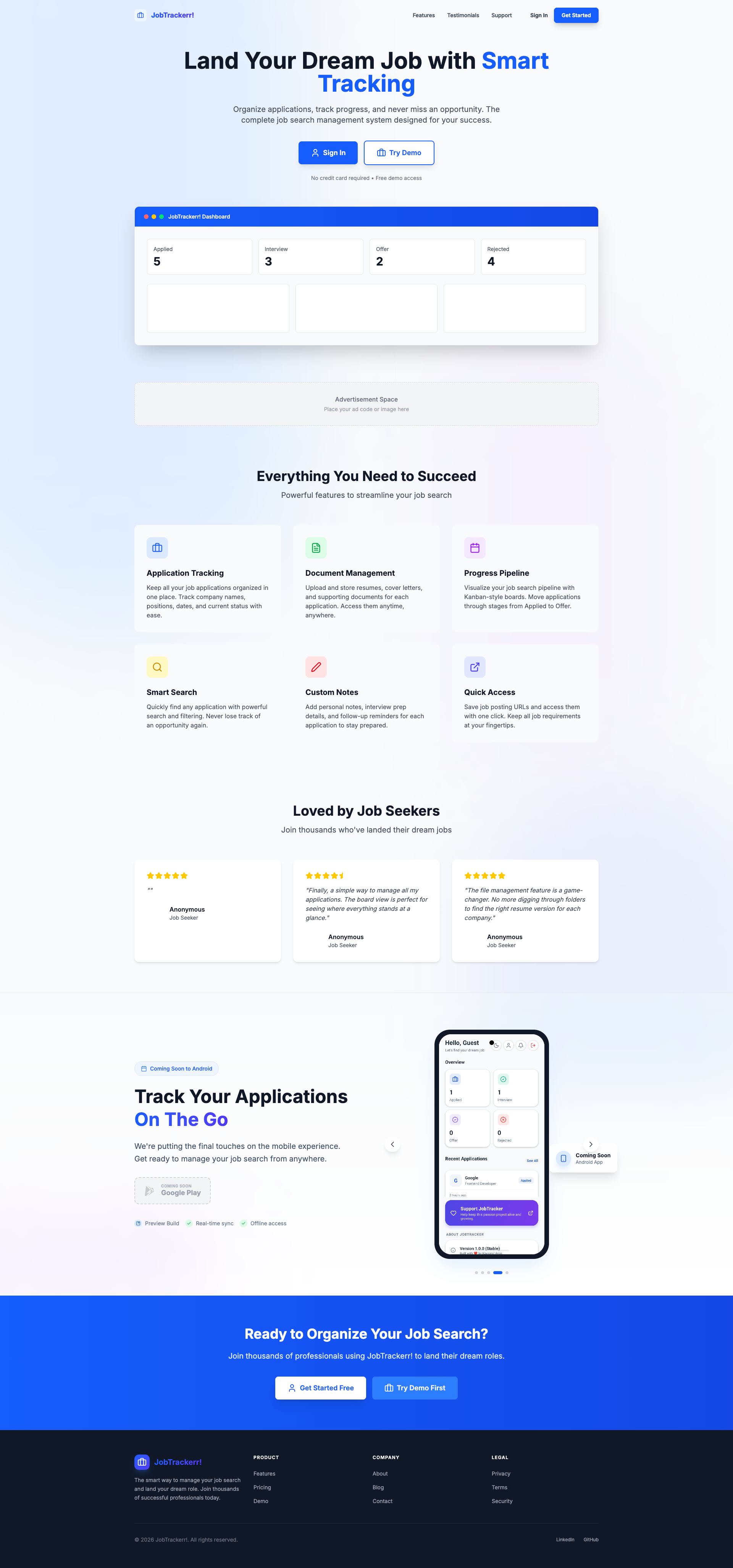 JobTrackerr
